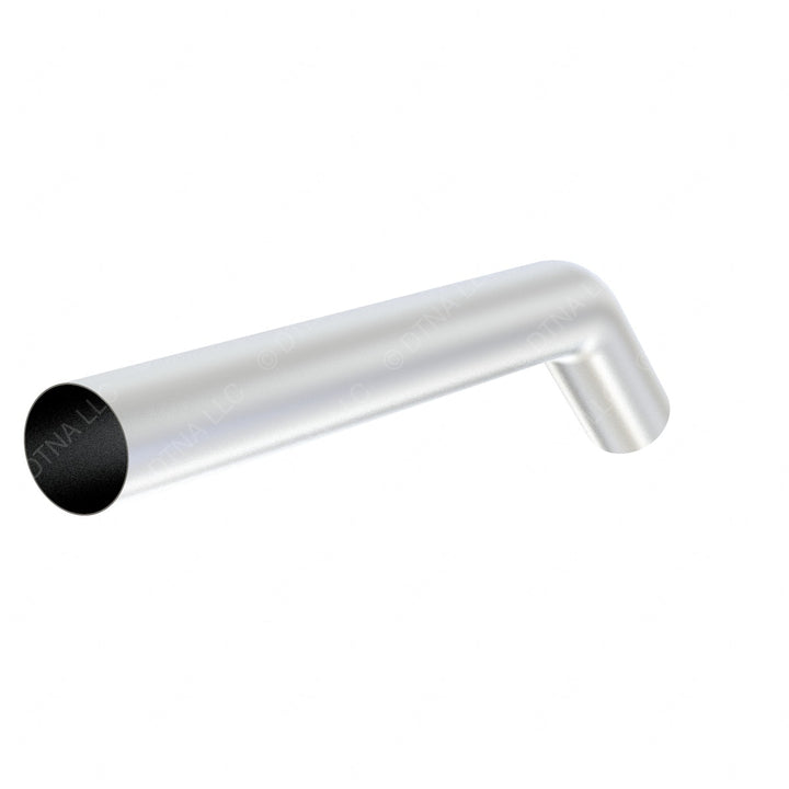 04-17131-016 PIPE-EXH,5in OD, 40 DEG, ALUM/STEEL,1300