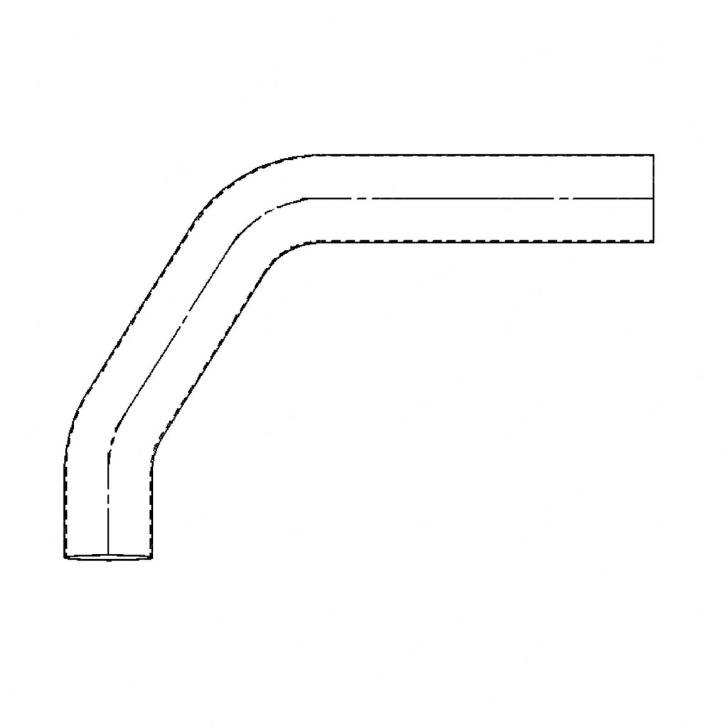 04-18985-001 PIPE-EXH,MUF OUT,ALUMINUM,