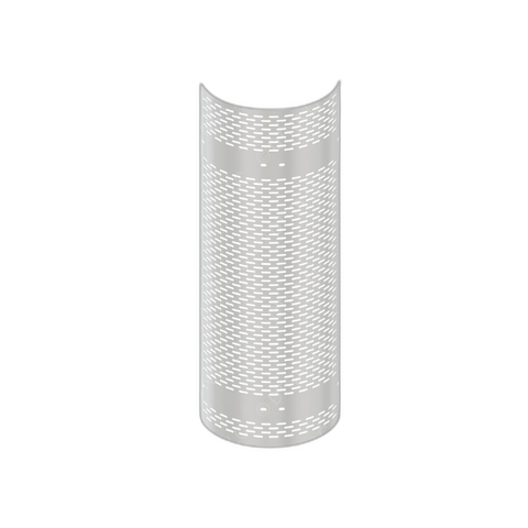 04-30700-002 SHIELD-EXHAUST,ATS,SCR,MD,2V2,1/2WRAP,AL
