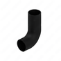 05-16062-127 HOSE-RADIATOR,ELBOW,90 DEG ECR 2.50 ID 4
