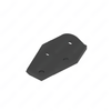 05-22175-000 BRKT-RAD ROD/CAB SUPT