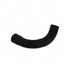 05-33628-000 HOSE-RAD,LWR,ENG-CLR,ISB