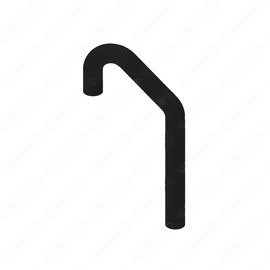 05-36509-000 HOSE-EDRV,EM2,H07,AIR COMP-RAD