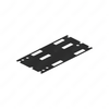 06-74743-000 FLOOR/LINER-BATTERY BOX,PAD-BATTERY,RUBB