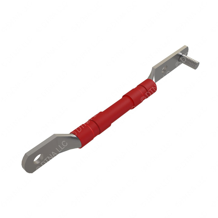 06-75871-001 JUMPER-2 BATTERY,1 STUD, 177", POS. RED