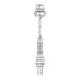 06-75924-000 SENSOR-OXYGEN,FRONT,GM.6L