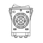 06-85393-000 SWITCH-ROCKER,DIMMER,PWM,200HZ,10A