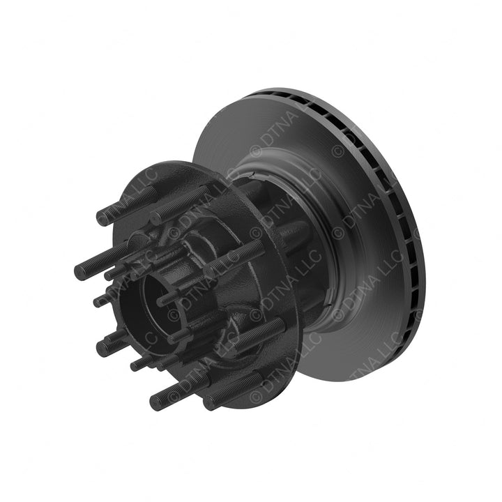11-31034-001 HUB & ROTOR ASSY-REAR,F,BLK