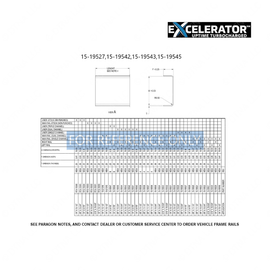 15-19527-064 FRAME LINER: 1/4 X 9-
