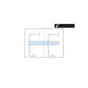 15-25678-448 UPR RAIL-1/4X2.79X9.00,RH