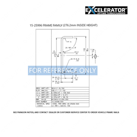 15-25996-634 FRAME-RAIL,LH,11.88 INCH,340 INCH,120,SP
