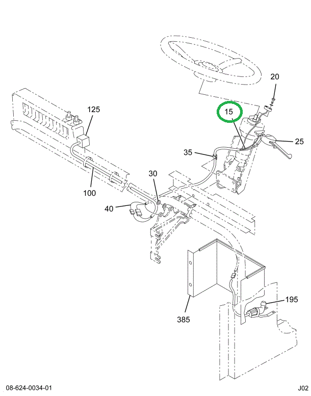 1514286C91 HARNESS,CABLE ASSY