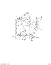 1514589C91 MIRROR ASSY LH HEATED