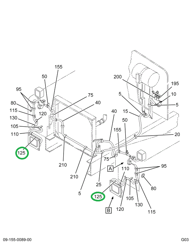 1515551C93 HARNESS,HEAD LIGHT WIRING CIRC