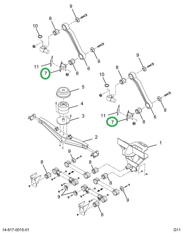 1515965C1 BRACKET TORQUE ROD MTG