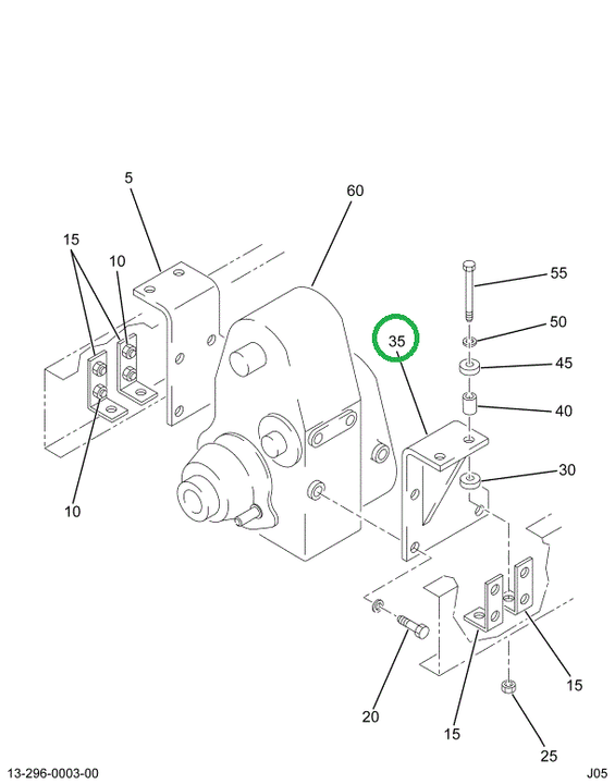 1516206C1 Bracket, Mounting Transfer Cas