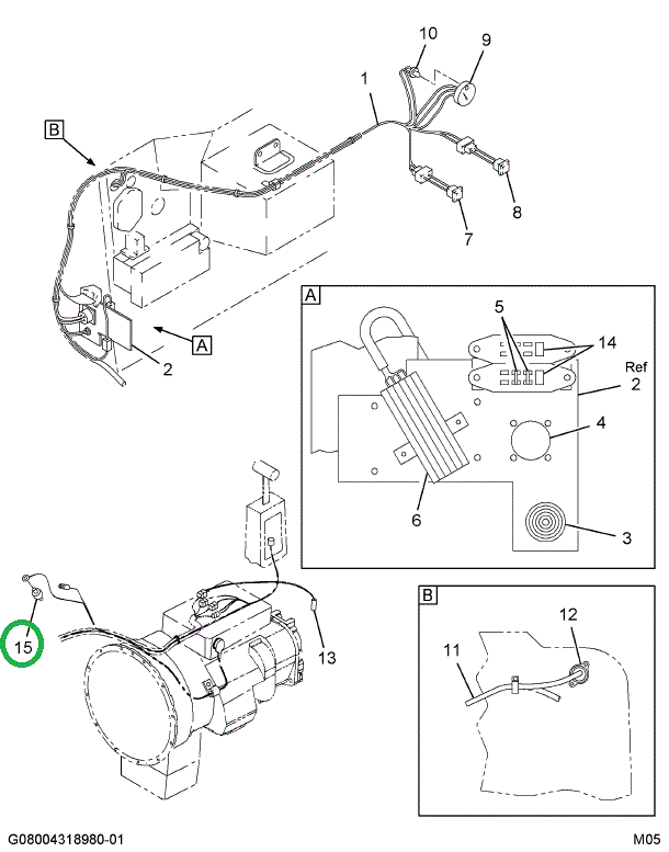 1516302C1 GAUGE,TEMP SENSOR