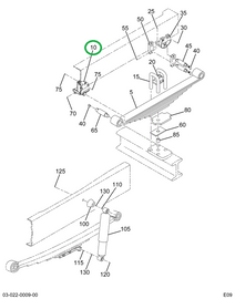 1516483C1 BRACKET,FRONT SPRING FRT LT
