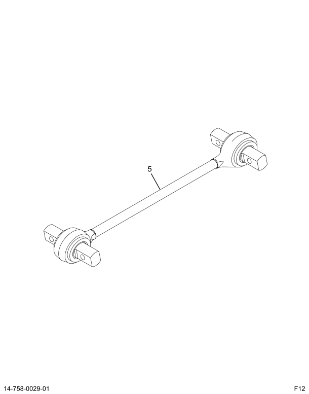 1516531C91 ROD ASSY, TORQUE 34.00 IN LG