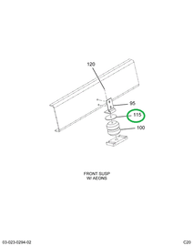 1516706C1 SPACER,SPRING BRKT  AEON