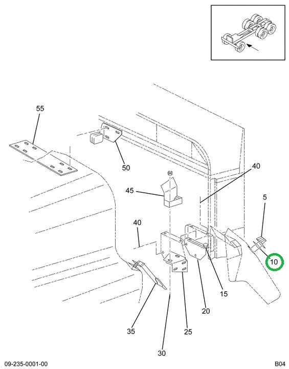 1517969C1 SEAT HOOD CATCH OR HOOK