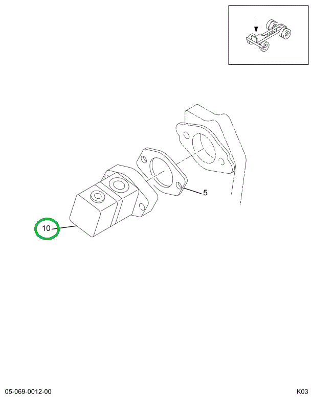 1518032C91 PUMP POWER STRG