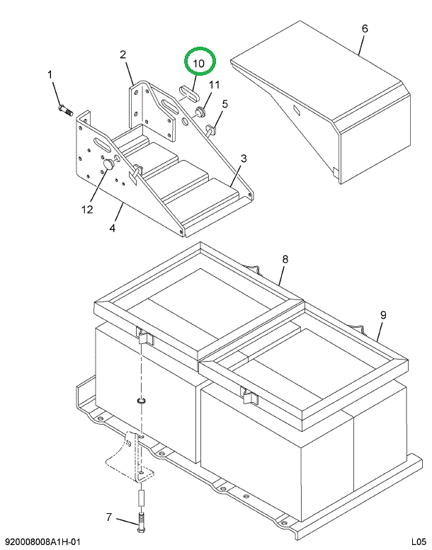 1518227C1 PLUG BUTTON (BATTERY BOX HOLE)