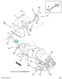 159288R1 Clip, Pipe Rubber Covered
