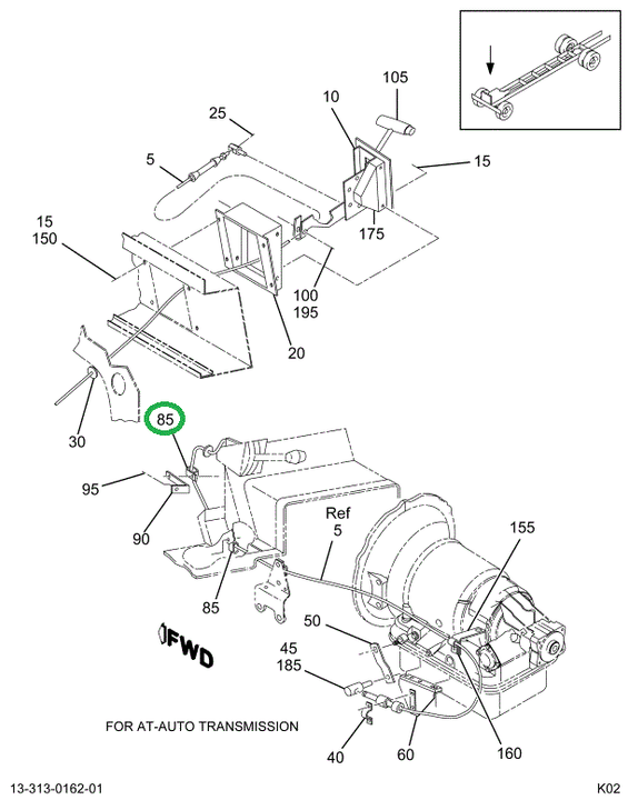 159288R1 Clip, Pipe Rubber Covered