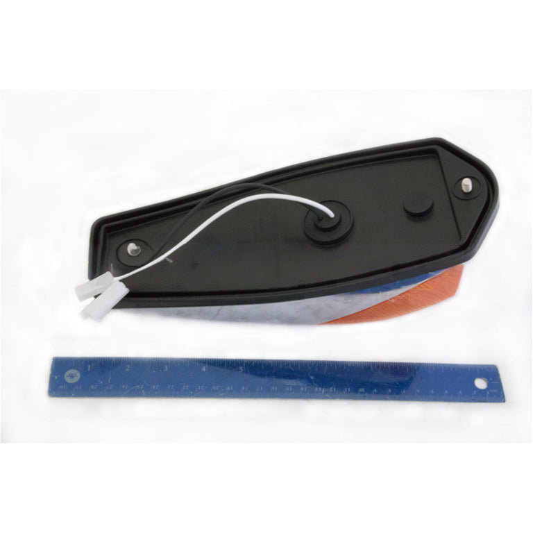 16-09924-004 LAMP-MARKER RECT AMBER LED