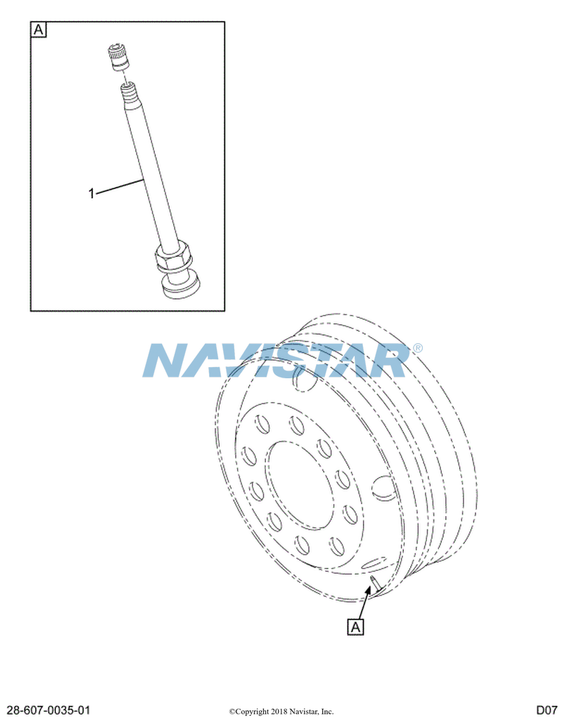 160634R93 VALVE TUBELESS TIRE W/CAP 4.38