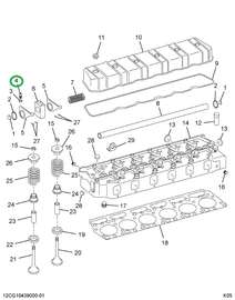 16067DA SCREW ROCKER ARM ADJ