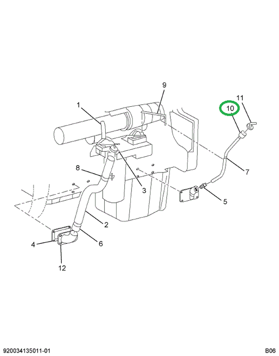 1607246C1 TUBE ASSY OIL GAUGE