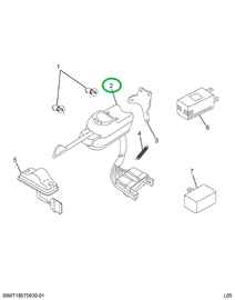 1609370C91 SWITCH TURN SIGNAL (MANUAL)