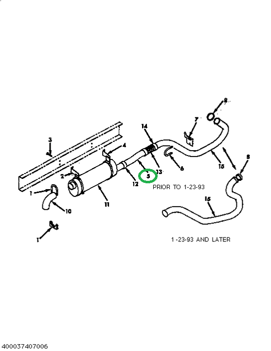1616690C1 PIPE EXHAUST