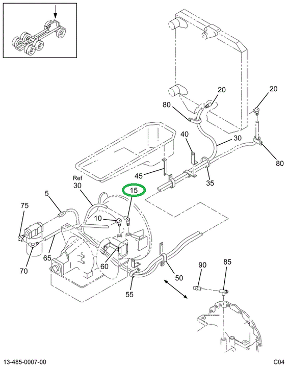 1617205C1 ELBOW PIPE