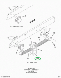 1618382C1 BLOCK FRT SPG SPACER