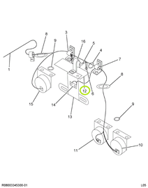1618669C2 Bracket, Mounting License Plat