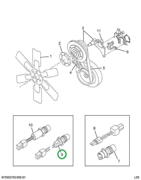 1622647C91 SWITCH FAN CLUTCH