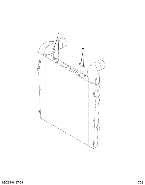 1646077C1 COOLER CHARGE AIR