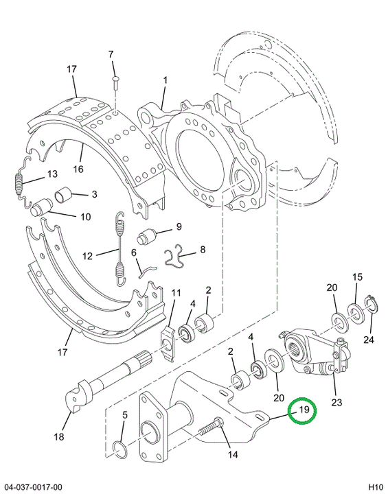 1646829C91 BRACKET BRK CHAMBER
