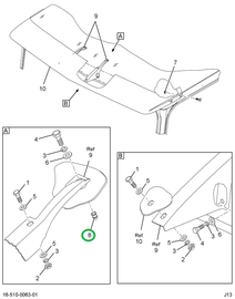 1648426C1 NUT RIV 1/4-20 PLUS NUT