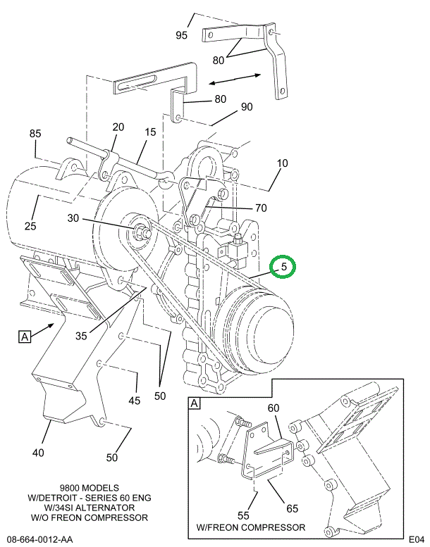 1648750C2 ADJUSTER,BELT, FAN, V- RIBBED