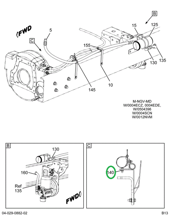 1649132C2 EXTNSION,EXTENSION CLIP 5-1/2X
