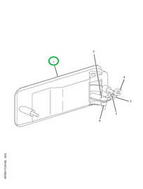 1649759C1 HANDLE ASSY DOOR REMOTE RH BLA