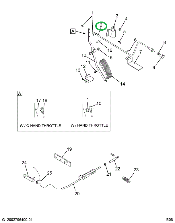 1651423C91 CABLE ASSY THROTTLE 36.0