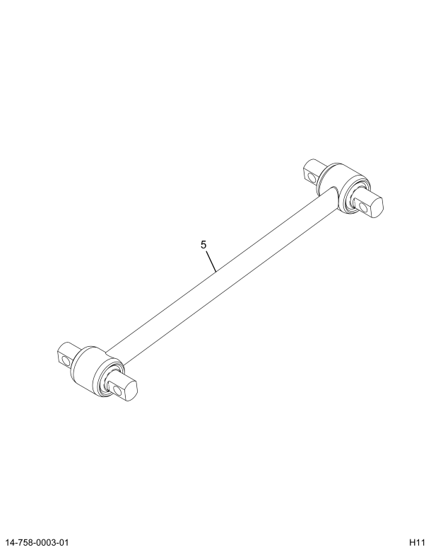 1651950C93 ROD ASSY TORQUE 24 IN LG