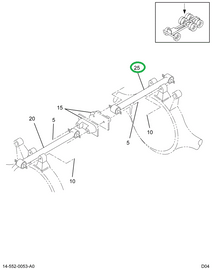 1652107C93 ROD ASSY TORQUE 29.5 IN LG