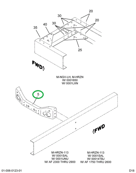 1652380C3 CMEMBER,CROSSMEMBER  REAR-FULL
