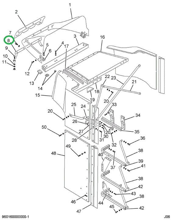1653272C2 Bracket, Mounting Air Deflecto